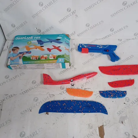 AIRPLANE TOY FUN SHOOTING GAME