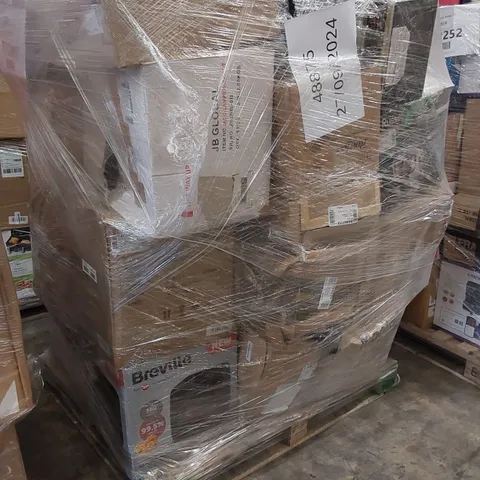 PALLET OF APPROXIMATELY 27 UNPROCESSED RAW RETURN HOUSEHOLD AND ELECTRICAL GOODS TO INCLUDE;