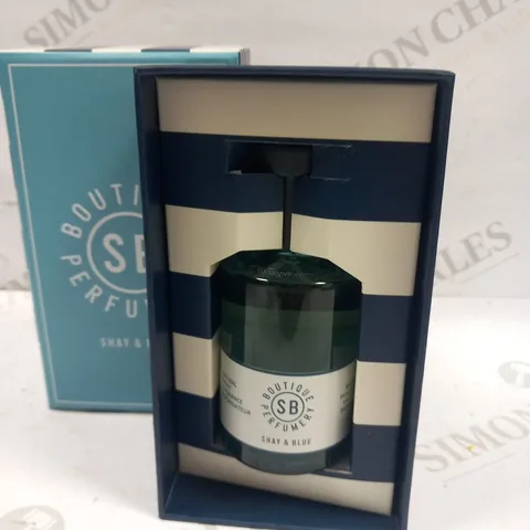 BOXED BOUTIQUE PERFUMERY SHAY AND BLUE WHITE PEACHES EAU DE PARFUM 100ML