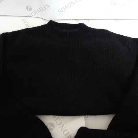 REPRESENT MOHAIR WOOL SWEATER IN BLACK - XS