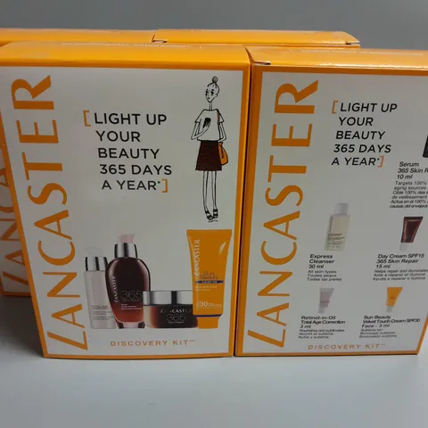 LOT OF 4 BOXED LANCASTER DISCOVERY KITS