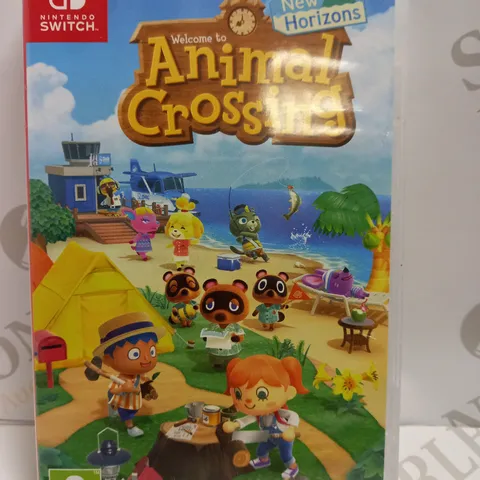 NINTENDO SWITCH ANIMAL CROSSING NEW HORIZONS GAME