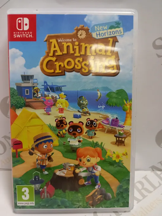 NINTENDO SWITCH ANIMAL CROSSING NEW HORIZONS GAME