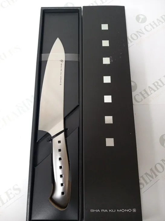 BRAND NEW BOXED SHA RA KU MONO MOLYBDENUM VANADIUM STEEL FJ-11 20CM CHEFS KNIFE