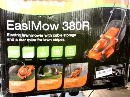 FLYMO EASIMOW 380R ELECTRIC ROTARY LAWN MOWER