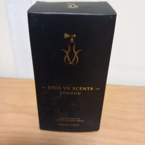 BOXED DEJA VU SCENTS LONDON EAU DE PARFUM 50ML