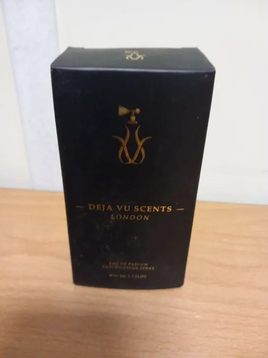 BOXED DEJA VU SCENTS LONDON EAU DE PARFUM 50ML