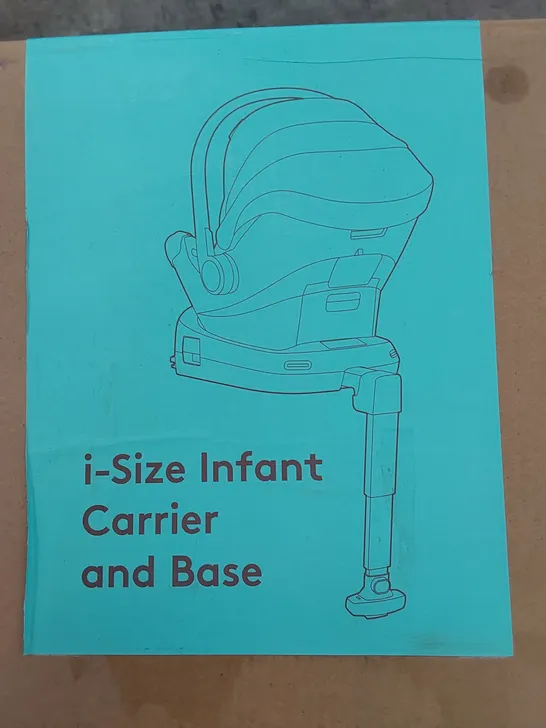 BOXED SILVER CROSS DREAM I-SIZE INFANT CARRIER AND BASE - LUNAR 