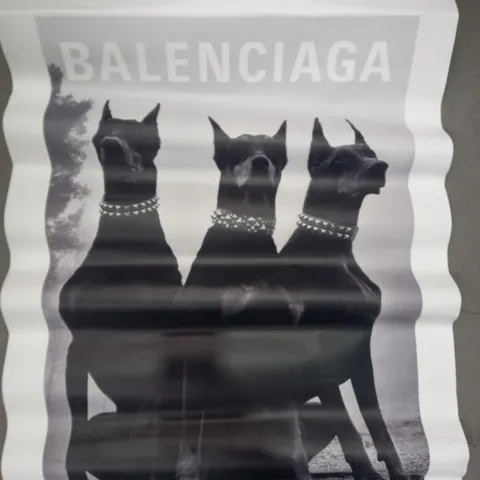 BALENCIAGA DOBERMAN ART PRINT