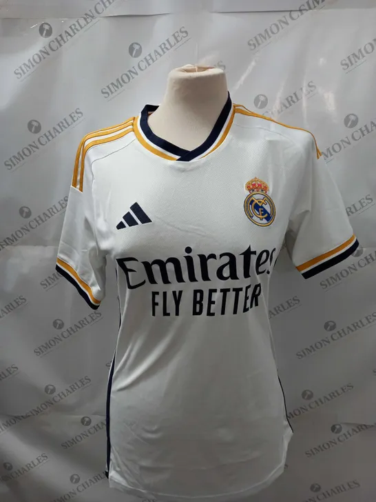 REAL MADRID HOME JERSEY SIZE XS