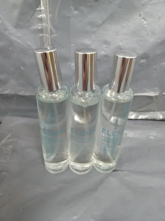 SET OF 3 ELEMIS HAIR AND BODY MIST