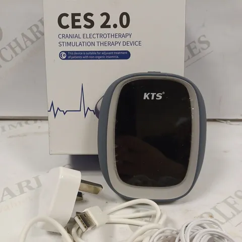 BOXED KTS CES 2.0 CRANIAL ELECTROTHERAPY STIMULATION THERAPY DEVICE 