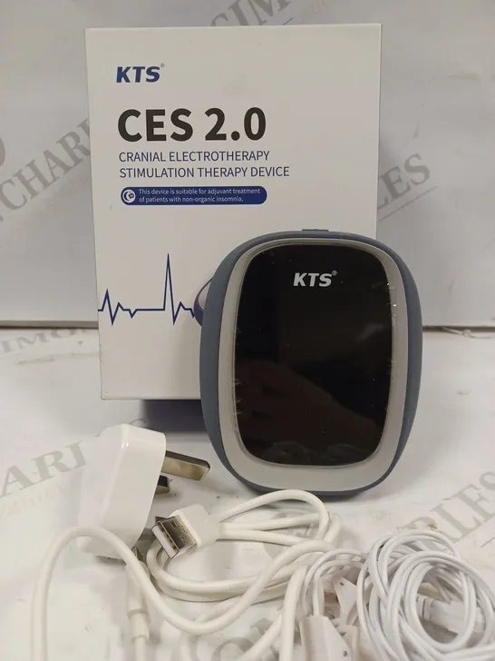 BOXED KTS CES 2.0 CRANIAL ELECTROTHERAPY STIMULATION THERAPY DEVICE 