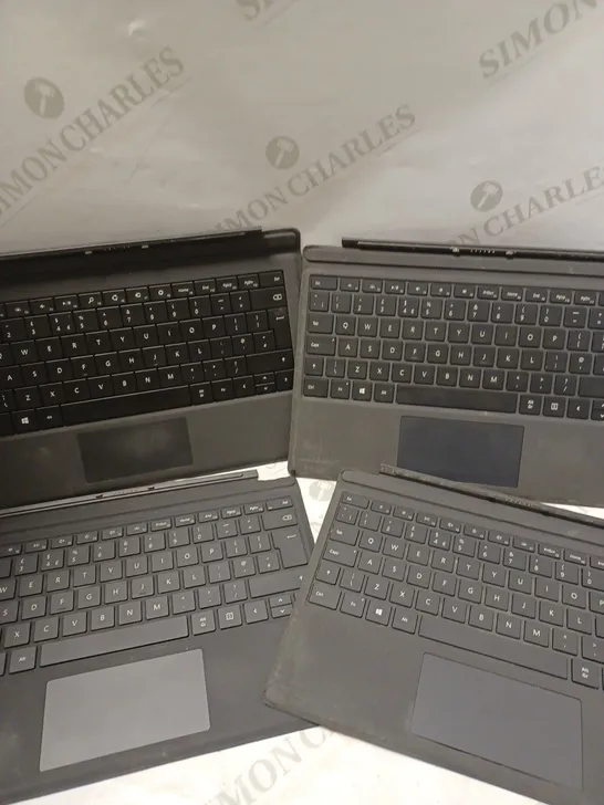 APPROXIMATELY 10 ASSORTED MICROSOFT SURFACE KEYBOARD ATTACHMENTS	