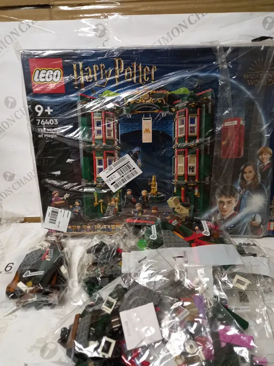 BOXED LEGO HARRY POTTER MINISTRY OF MAGIC (76403 SET) RRP £90