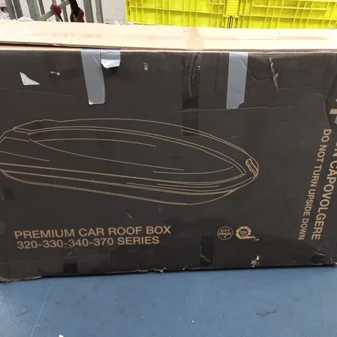 BOXED PREMIUM CAR ROOF BOX - COLLECTION ONLY 