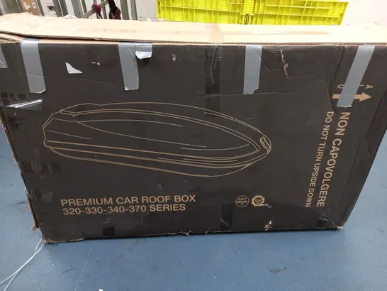 BOXED PREMIUM CAR ROOF BOX - COLLECTION ONLY 