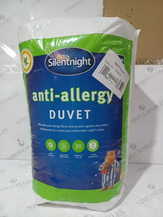 SILENTNIGHT ANTI-ALLERGY DUVET