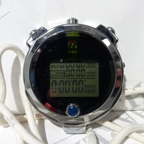 CIRCULAR METAL SPORTS STOPWATCH