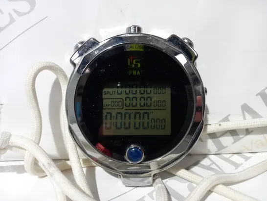 CIRCULAR METAL SPORTS STOPWATCH