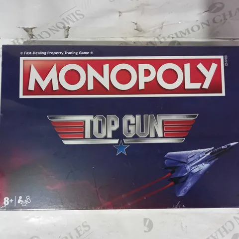 HASBRO GAMING TOP GUN MONPOLY BOARD GAME