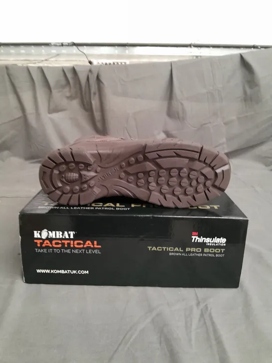 BOXED PAIR OF KOMBAT TACTICAL PRO BOOT SIZE 9