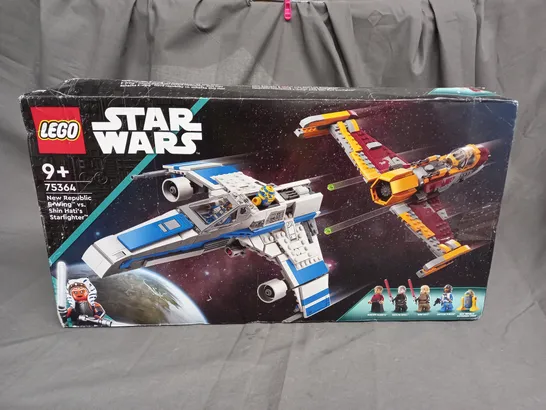 LEGO STAR WARS - NEW REPUBLIC E-WING VS SHIN HATI'S STARFIGHTER