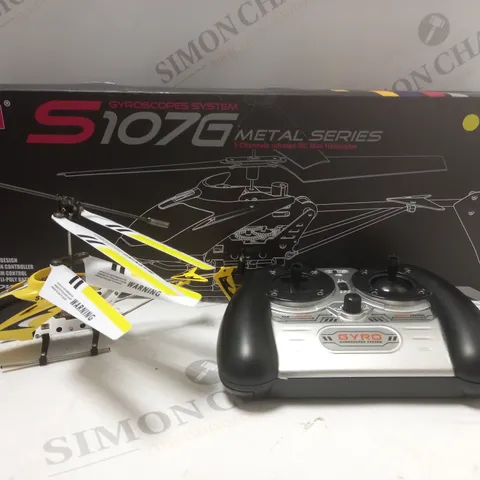 BOXED SYMA S107G GYROSCOPES SYSTEM HELICOPTER 