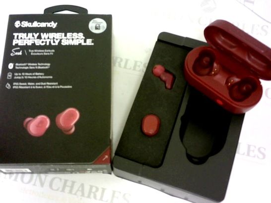 SKULLCANDY TRULY WIRELESS EARBUDS - BLUETOOTH, UP TO 10HRS, IP55 SWEAT, WATER & DUST RESISTANT