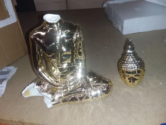 KELLY HOPPEN GOLDEN BUDDHA STATUE 