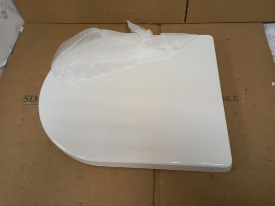DESIGNER TOILET SEAT IN WHITE