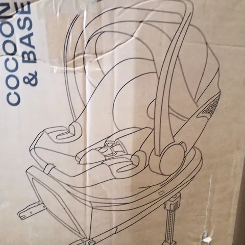 BOXED ICANDY COCOON CAR SEAT&BASE - LATTE