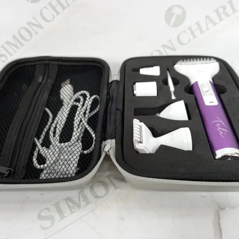 BOXED TILI 5-IN-1 MULTI-FUNCTION HAIR REMOVAL KIT PURPLE
