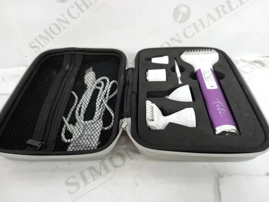 BOXED TILI 5-IN-1 MULTI-FUNCTION HAIR REMOVAL KIT PURPLE