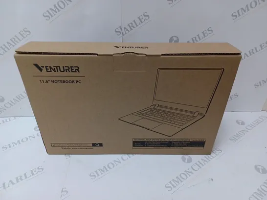 BRAND NEW BOXED VENTURER EUROPA 11 PLUS 11.6" NOTEBOOK PC - MATT BLACK 