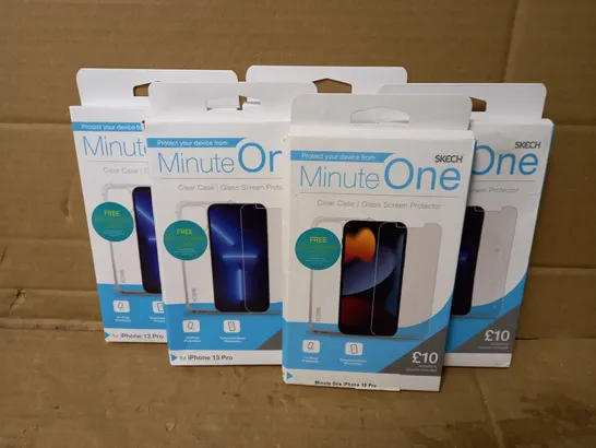 MINUTE ONE CLEAR CASES FOR IPHONE 13 PRO