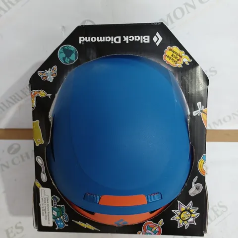 BLACK DIAMOND BLUE/ORANGE CHILDRENS HELMET