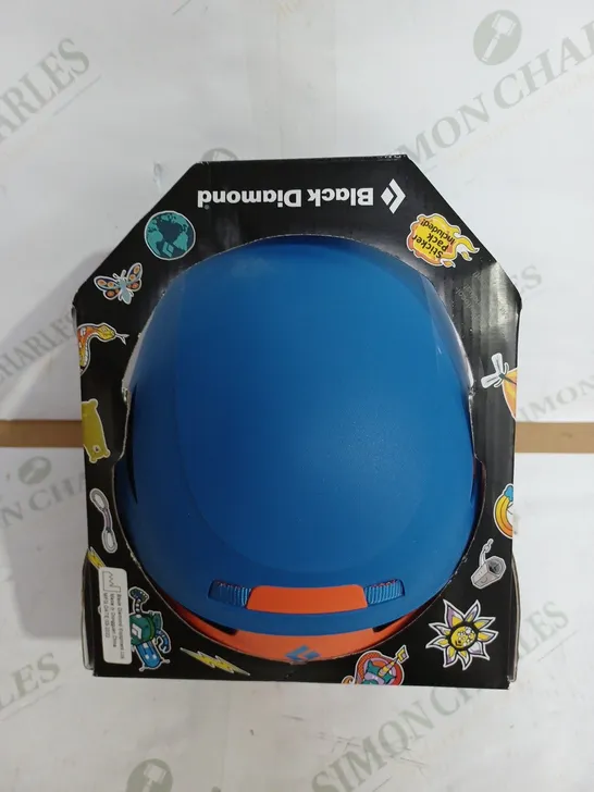 BLACK DIAMOND BLUE/ORANGE CHILDRENS HELMET