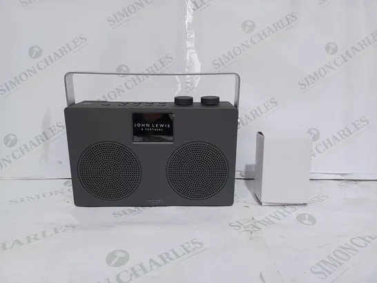 JOHN LEWIS ANYDAY DUO FAB FM DIGITAL RADIO GREY