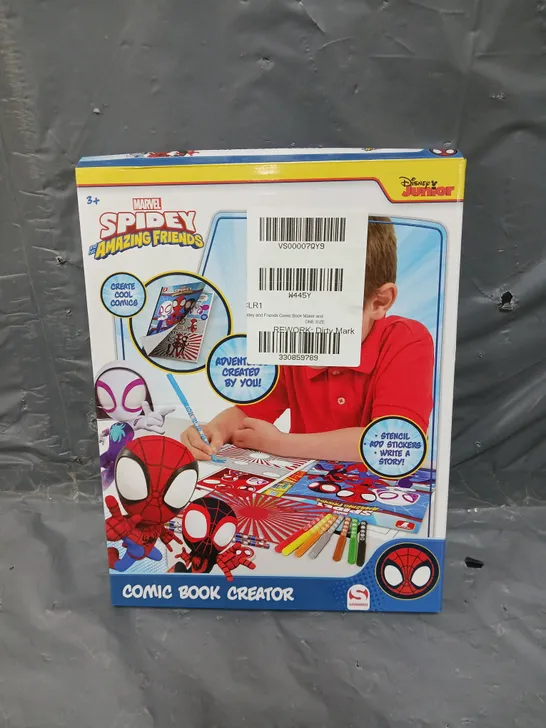 SPIDEY AND FRIENDS COMIC BOOK MAKER 