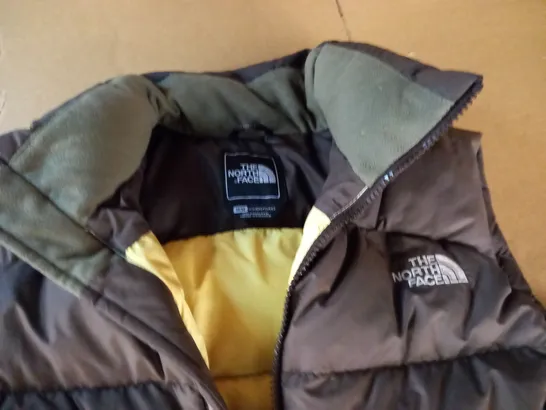 NORTH FACE BROWN PADDED GILET - M/M