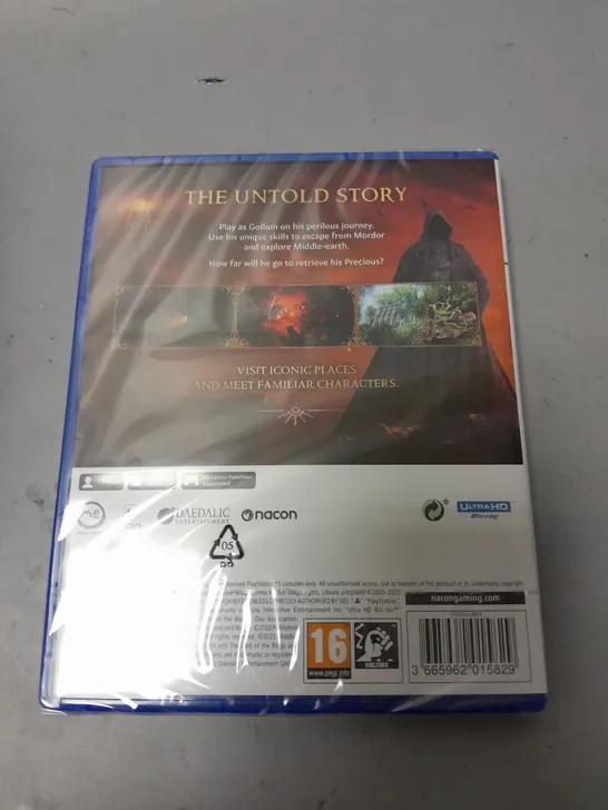 15 BOXED AND SEALED THE LORD OF THE RINGS GOLLUM (PS5)