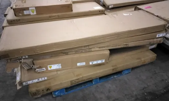 PALLET OF ASSORTED FLATPACK BOXED FURNITURE PARTS