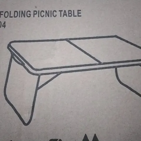 BOXED ODYSSEY FOLDING PICNIC TABLE 