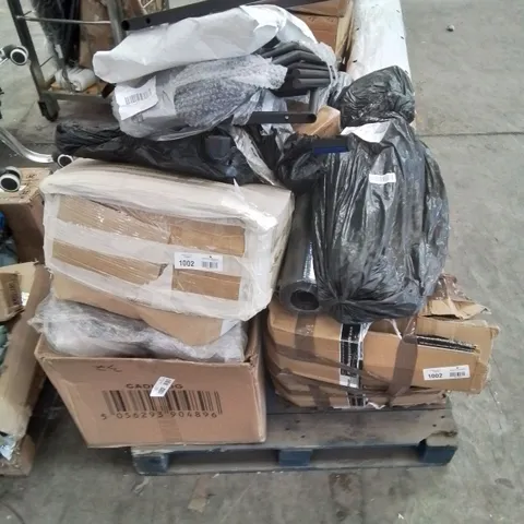 PALLET CONTAINING VARIOUS FURNITURE PARTS AND INCOMPLETE CHAIR SETS ETC.