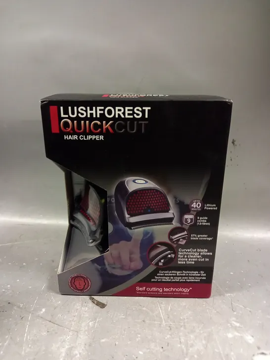 BOXED SEALED LUSHFOREST QUICKCUT HAIR CLIPPERS 