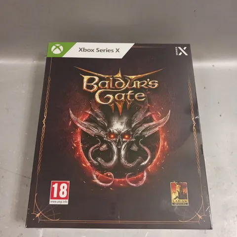 BOXED SEALED BALDUR'S GATE III DELUXE EDITION FOR XBOX SERIES X