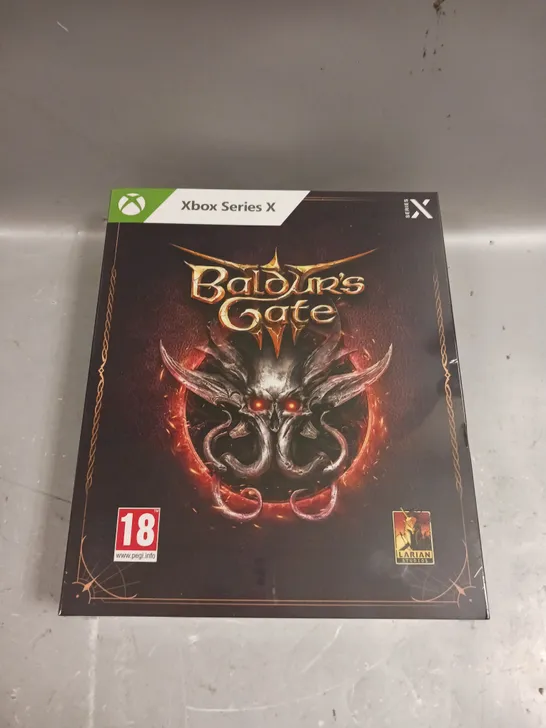 BOXED SEALED BALDUR'S GATE III DELUXE EDITION FOR XBOX SERIES X