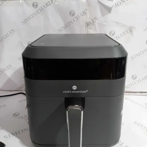 BOXED COOK'S ESSENTIALS 5.8L AIR FRYER IN SLATE GREY