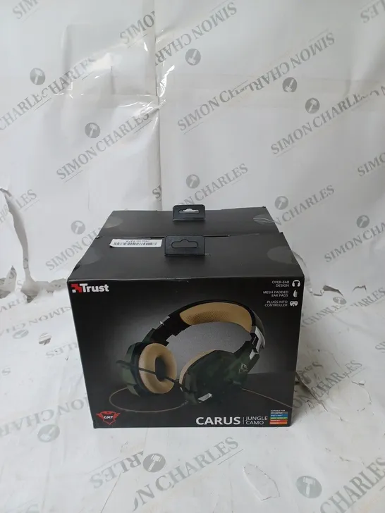 SET OF 2 TRUST CARUS JUNGLE CAMO GAMING HEADSET 